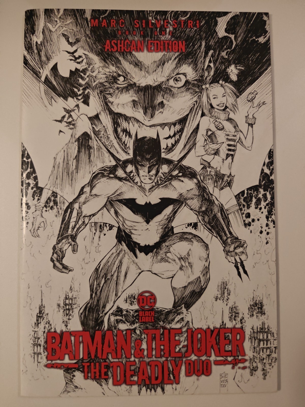 Batman & The Joker: The Deadly Duo #1 Ashcan NYCC Exclusive Marc  Silvestri