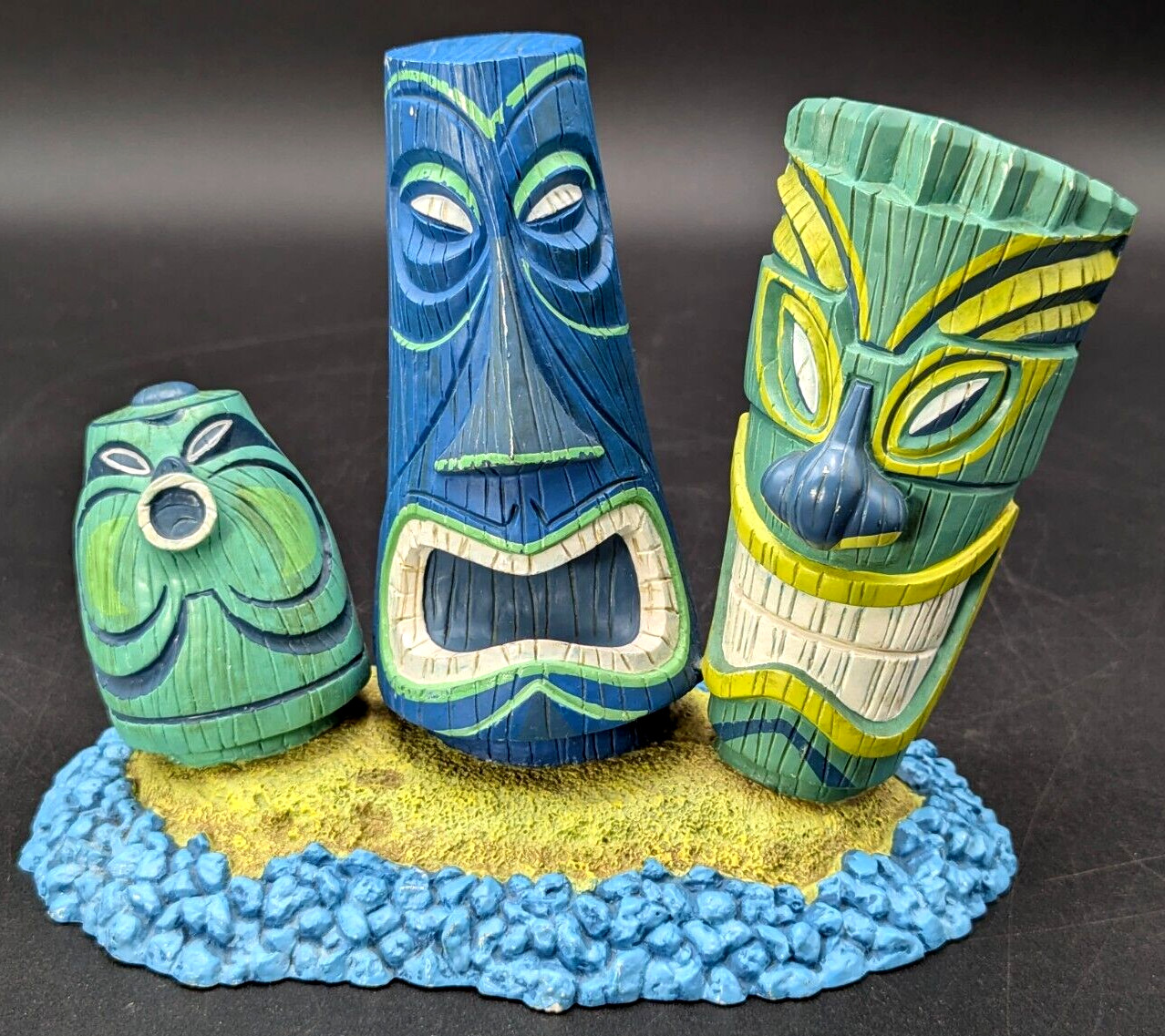 WDCC FINDING NEMO TIKI GODS, NO BOX/COA, FIGURE ONLY , RARE