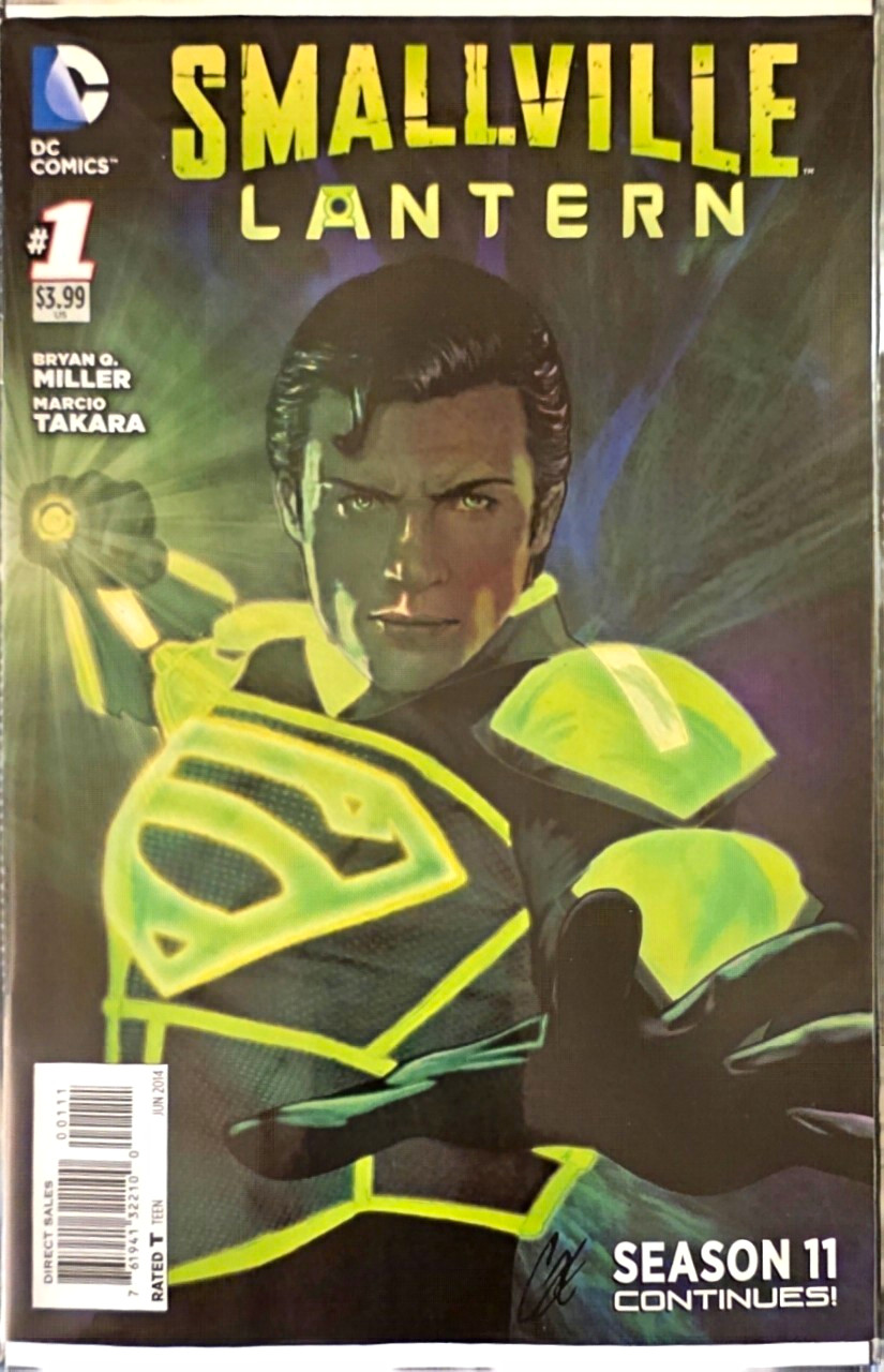 DC Comics Smallville: Lantern #1 (2014) Bryan Q. Miller Marcio Takara