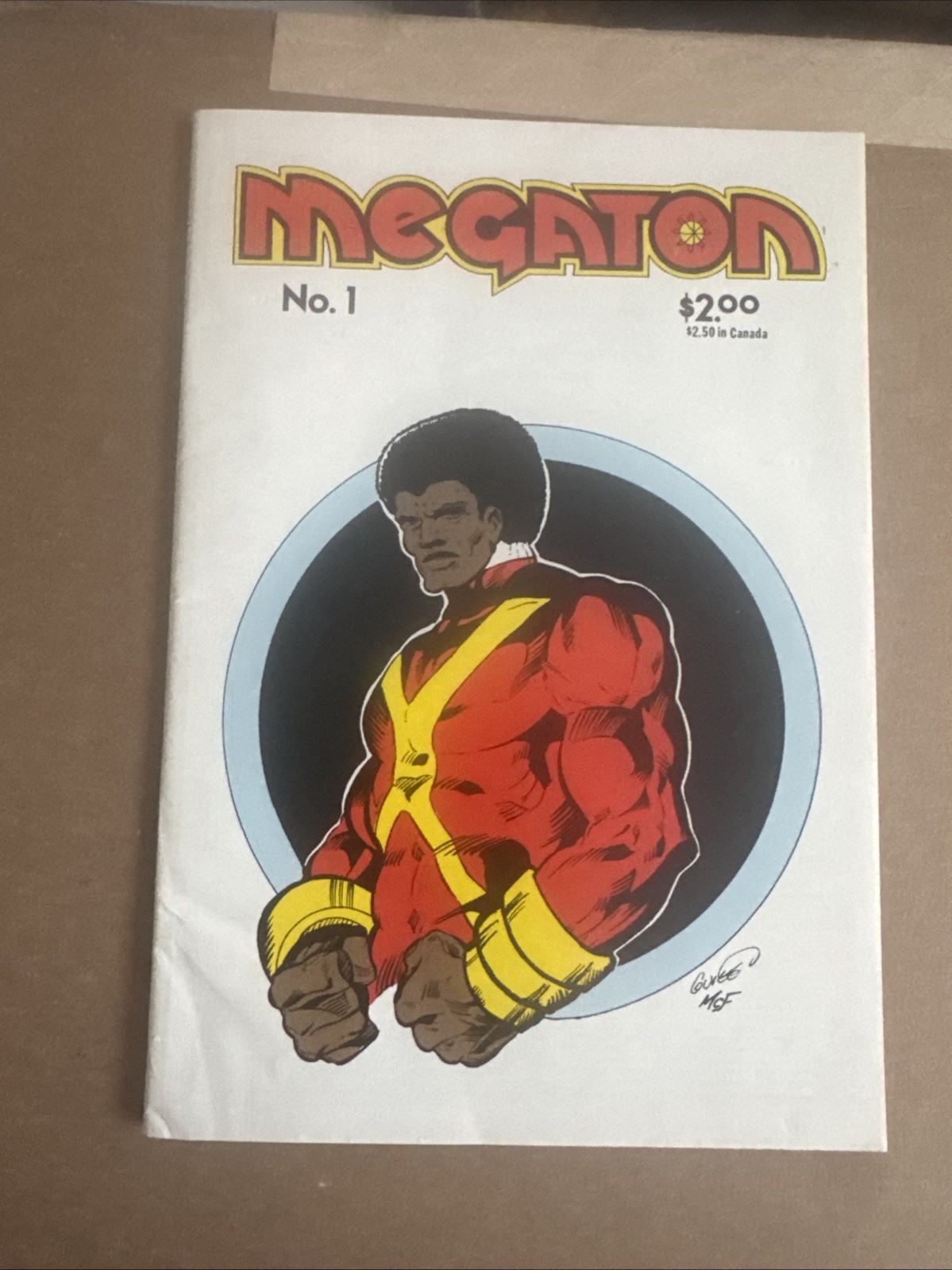 MEGATON #1 -1983 ERIK LARSON\'S 1ST WORK HTF 🔑  🔥 👀 
