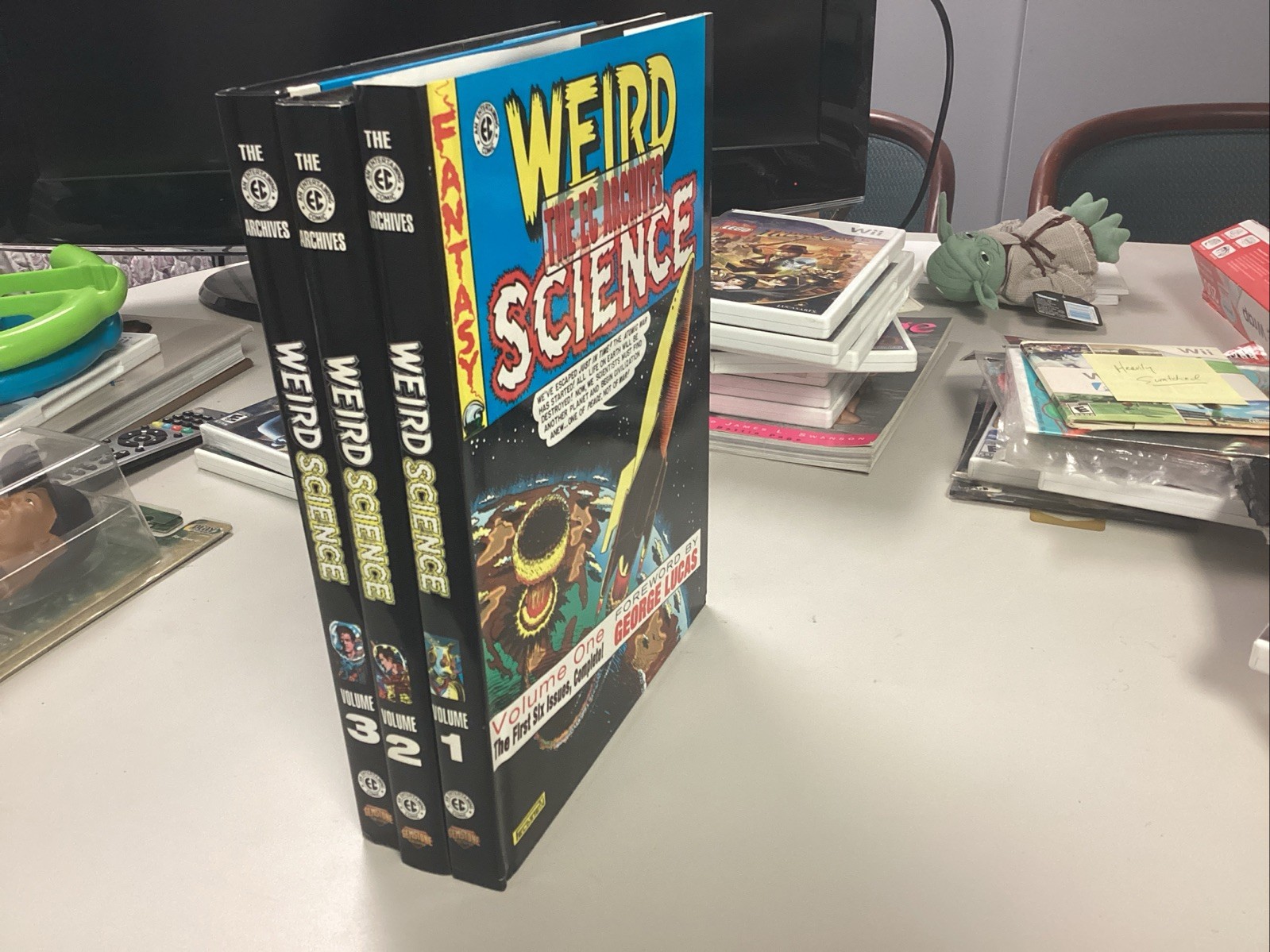 EC Comics Weird Science Gemstone/Dark Horse Hardcover Lot Vol 1-3 Pristine