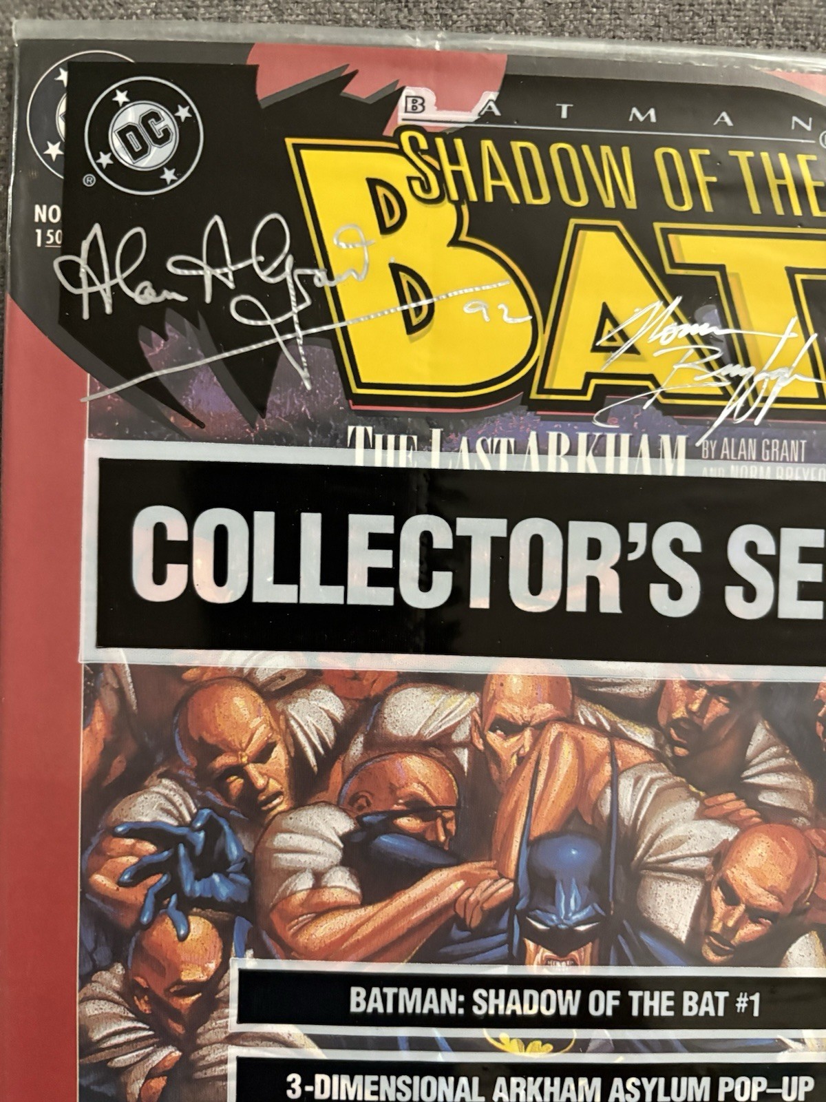 Batman: Shadow of the Bat Collector’s Set First Printing Signed 2X.