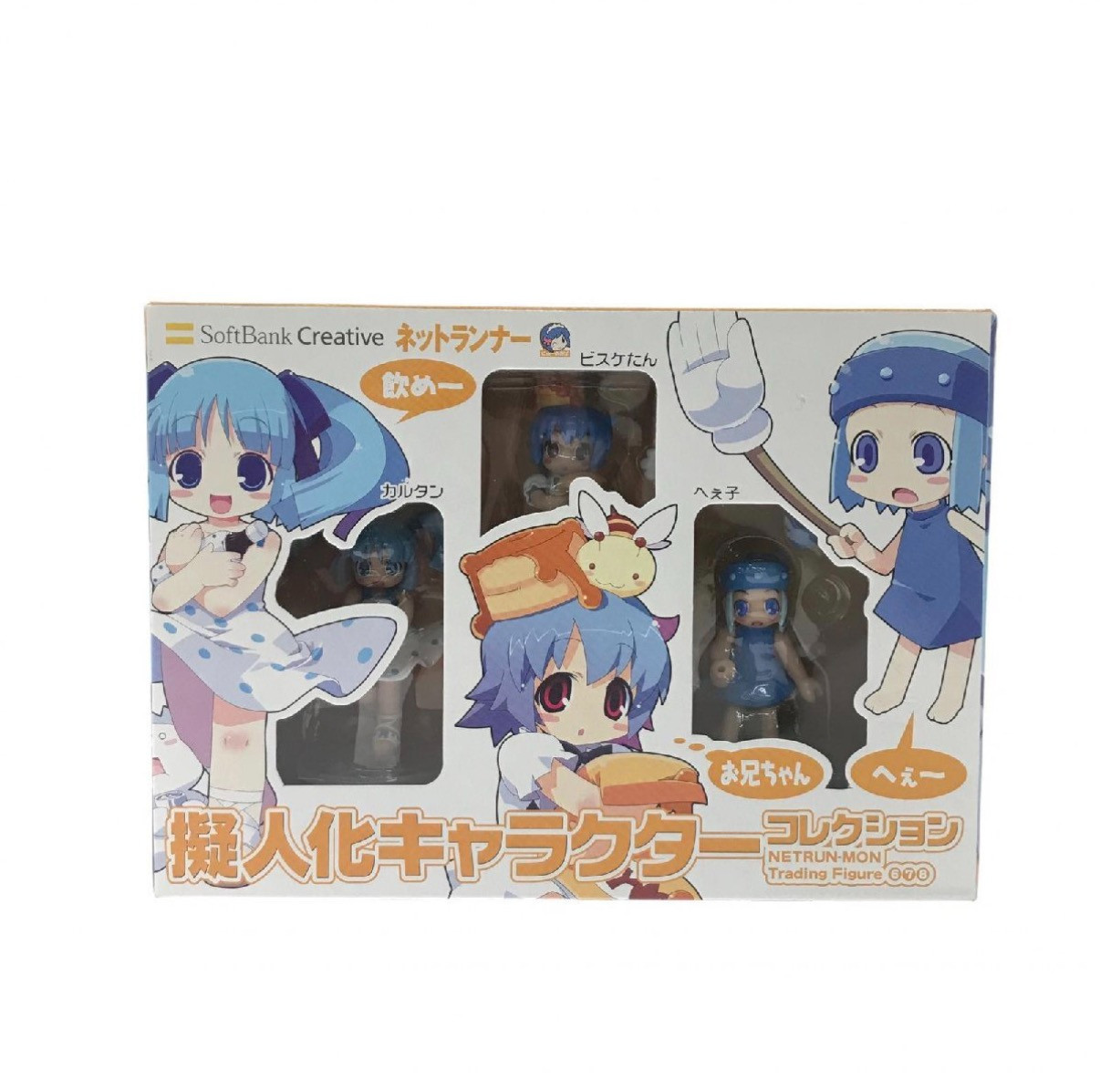 NETRUN-MON Trading Figure Anthropomorphic character Softbank Creative from Japan