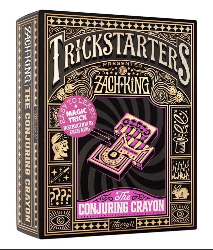 TrickStarters The CONJURING CRAYON Presented by Zach King Sealed Easy To Learn