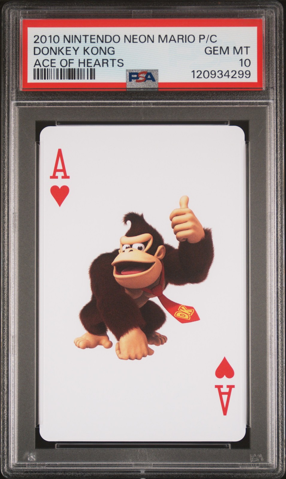 RARE DONKEY KONG PSA 10