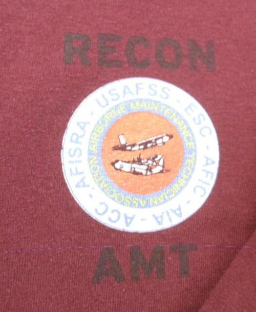 DISCONTINUED RECON AMT USAFSS AIRBORNE MAINT TECHNICIAN AFISRA POLO SHIRT 3XL