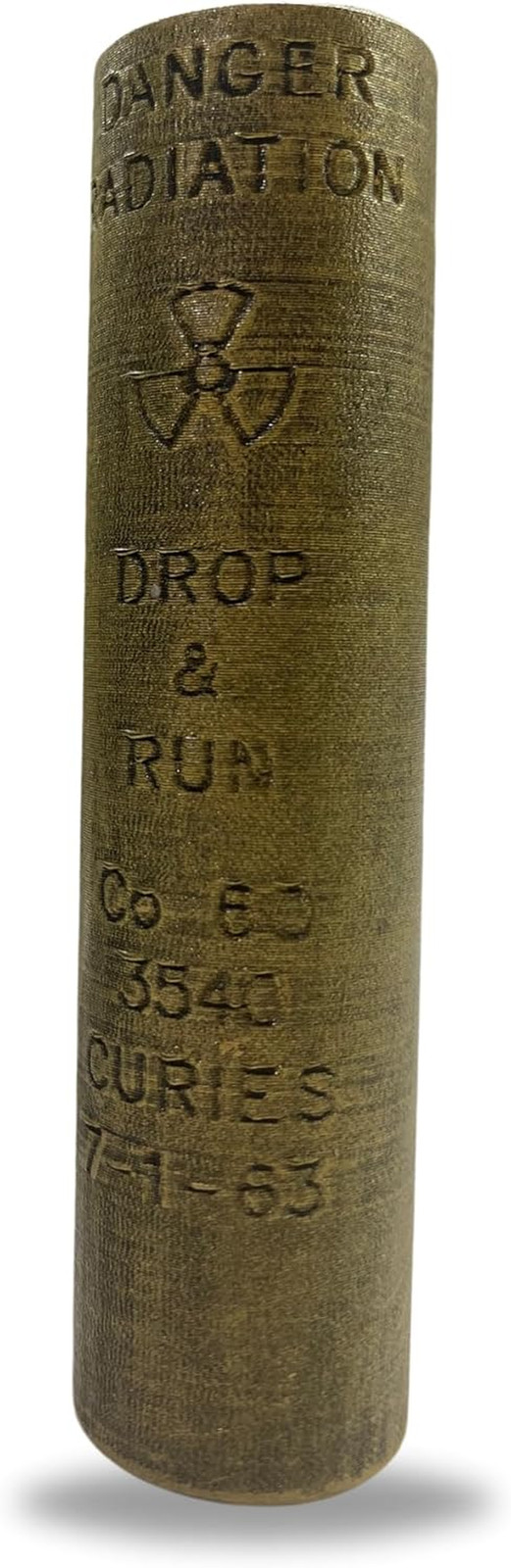 Cobalt-60 Drop & Run Prop - 3D Printed, Collectible