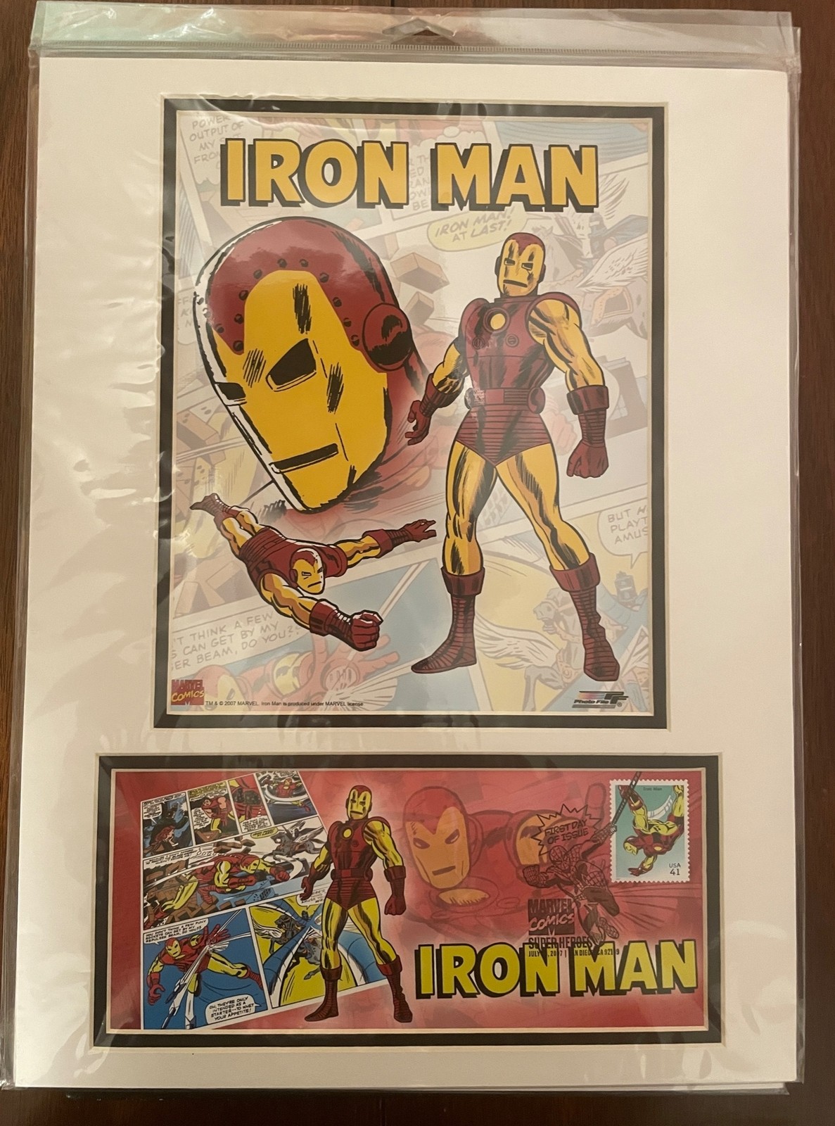 USPS 1st Day of Issue Marvel Superheroes San Diego SDCC 2007 Iron Man HTF