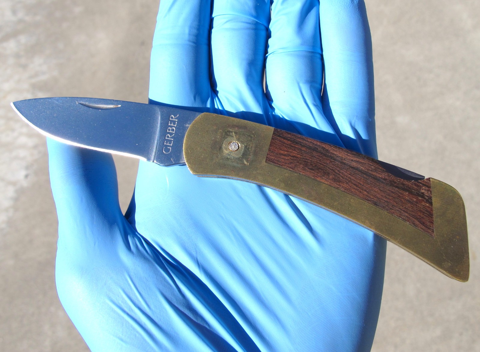 VTG Gerber USA 97223 Sportsman Folding Lock Knife w/ Near Mint Blade Portland OR