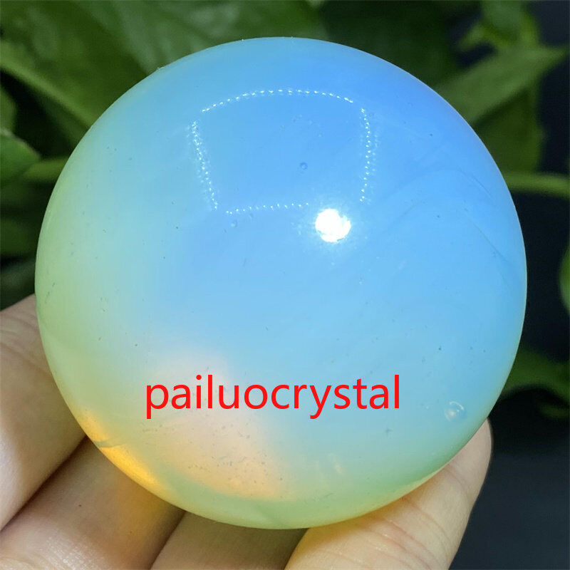 1pc 170g+ Wholesale opalite Ball Quartz Crystal Sphere Reiki Healing Gem 50mm+ 