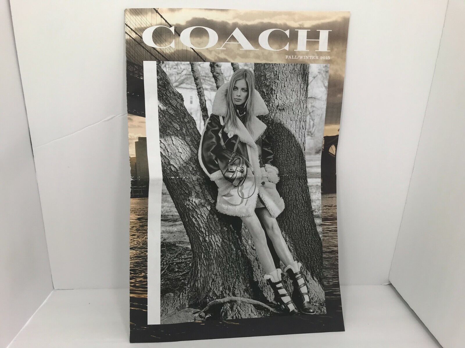 COACH Magazine Print Advertising Chloe Grace Moretz Leather Handbag 7 Pg 2015