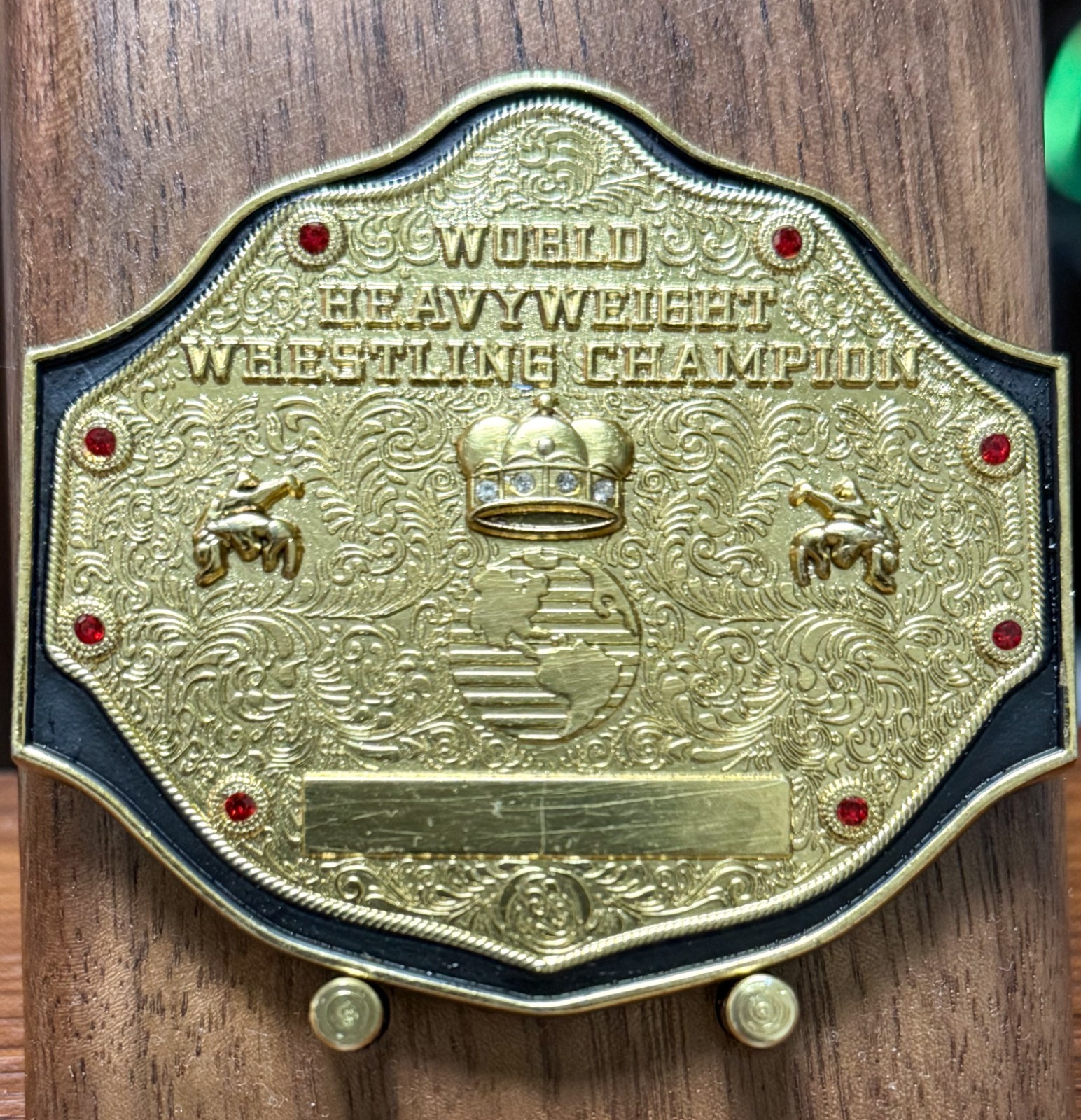 World Heavyweight Wrestling Champion Belt Challenge Coin  W#4