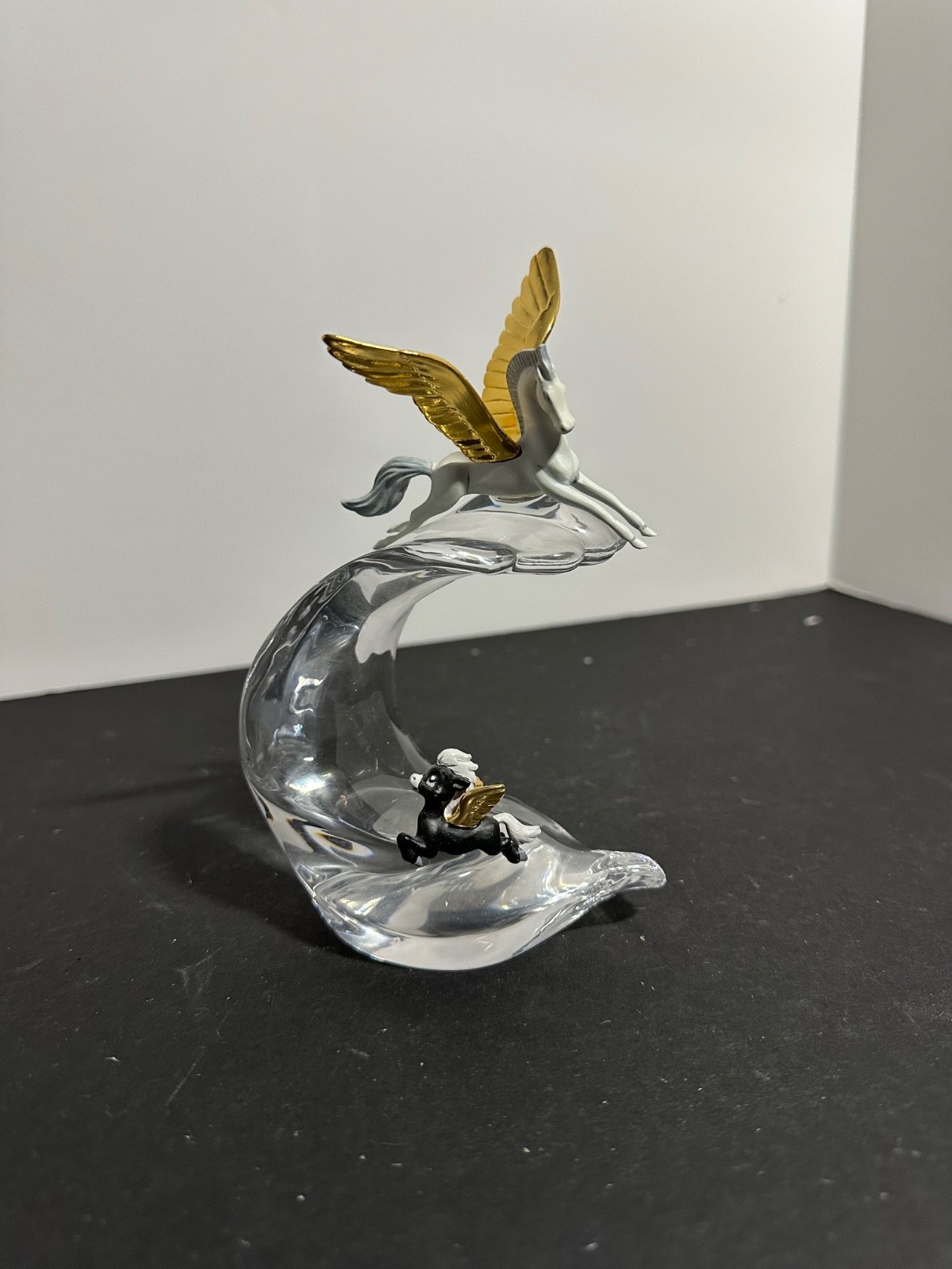 Franklin Mint Fantasia PEGASUS & SON  Enchanted Moments