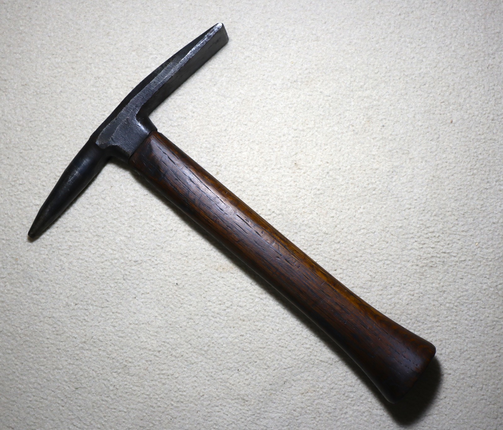 Antique Geology Prospecting Tool, Mining Pick, Hammer with Strong Wood Handle