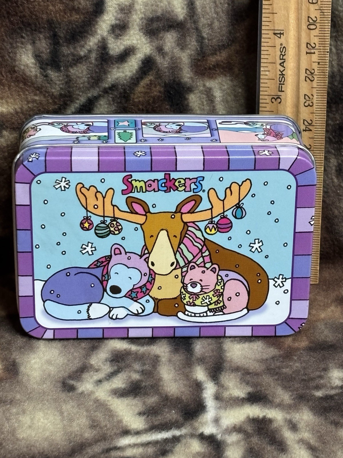 Rare Vinage Lip Smackers Y2K Pet Pals Holiday Tin Only Bonne Bell Reindeer Xmas Rare Vinage Lip Smackers Y2K Pet Pals Holiday Tin Only Bonne Bell Reindeer Xmas