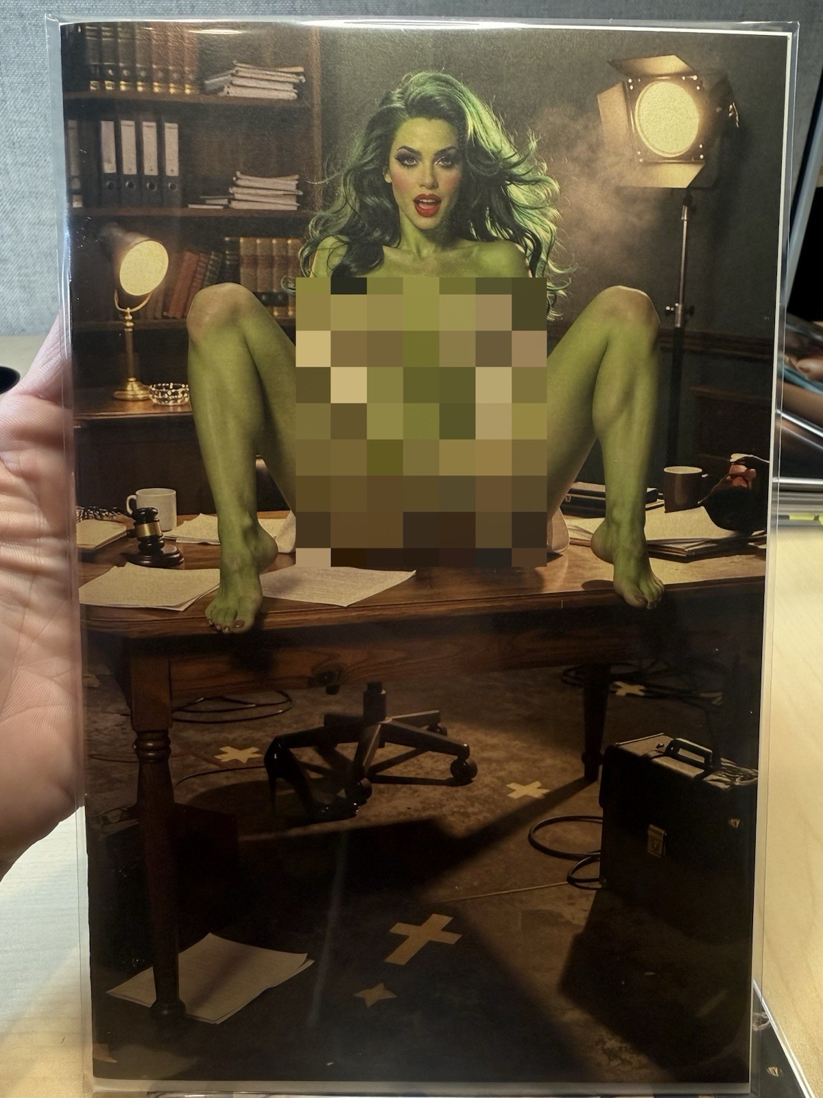 Keys Comics #3 She Hulk F/N VIRGIN Variant Ltd 100 🔥 Must Have. Sealed