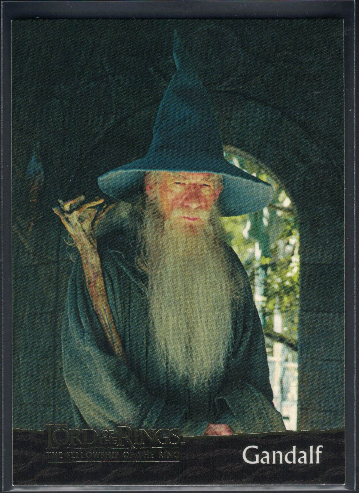 2001 Topps Lord of The Rings Fellowship of The Ring Gandalf #2