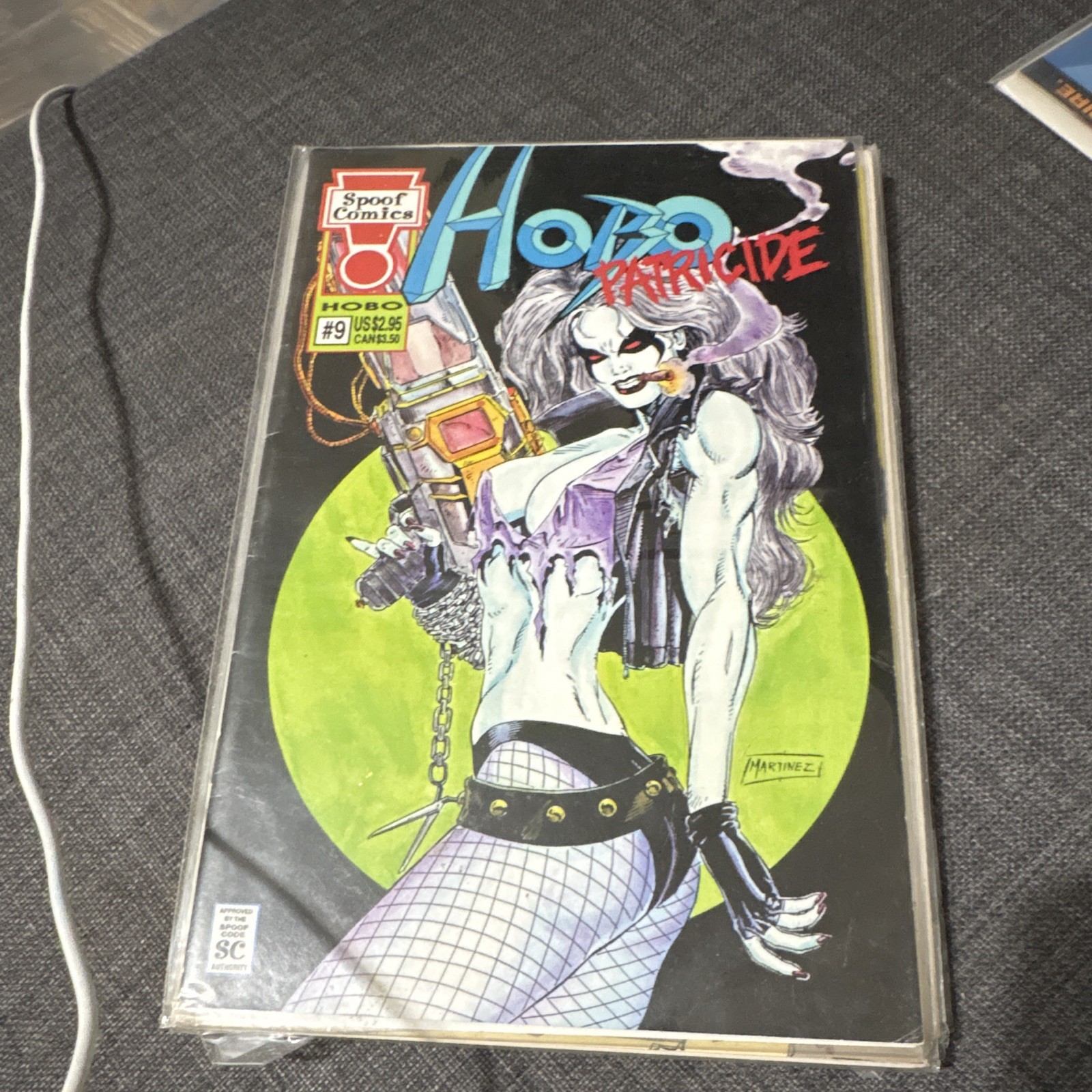 Hobo #9 Hobo Patricide Spoof Comics Color Comic Single Issue Martinez Cover