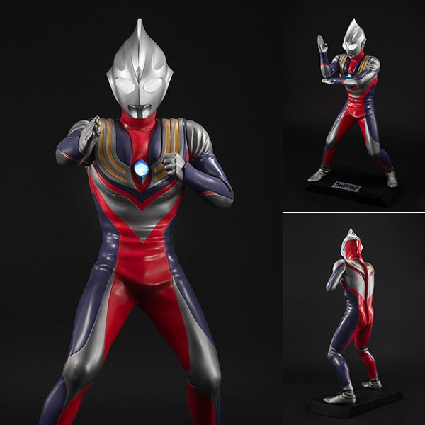 Ultimate Artice Ultraman Tiga Multi Type 40cm figure Megahouse (100% authentic)