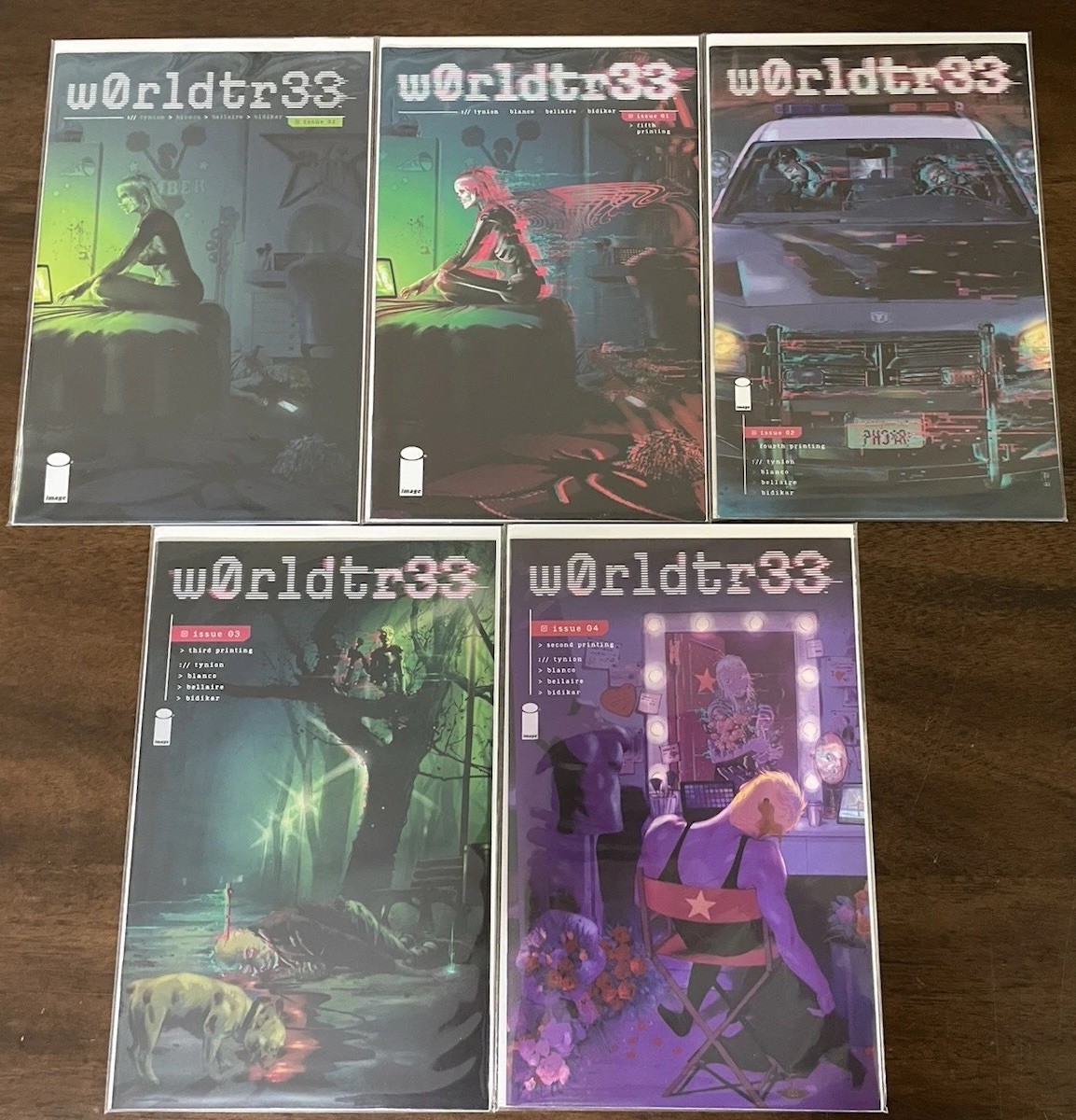 W0rldtr33 1-4 Image Comics