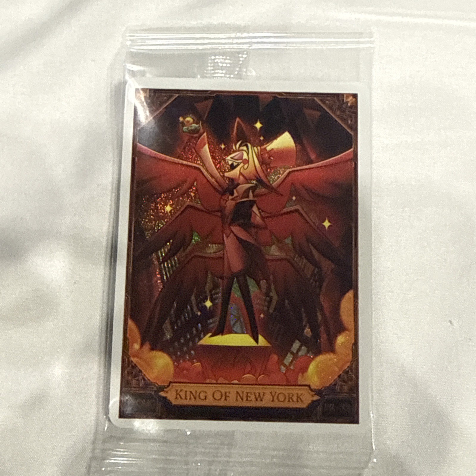 Hazbin Hotel Lucifer King of New York Promo Card New York Comic Con 2026 