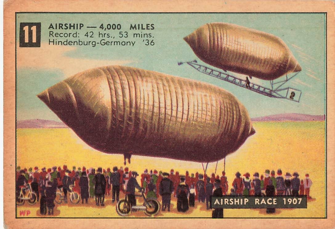 AIRSHIP 4000 MILES 1954 PARKHURST RACE AGAINST TIME #11