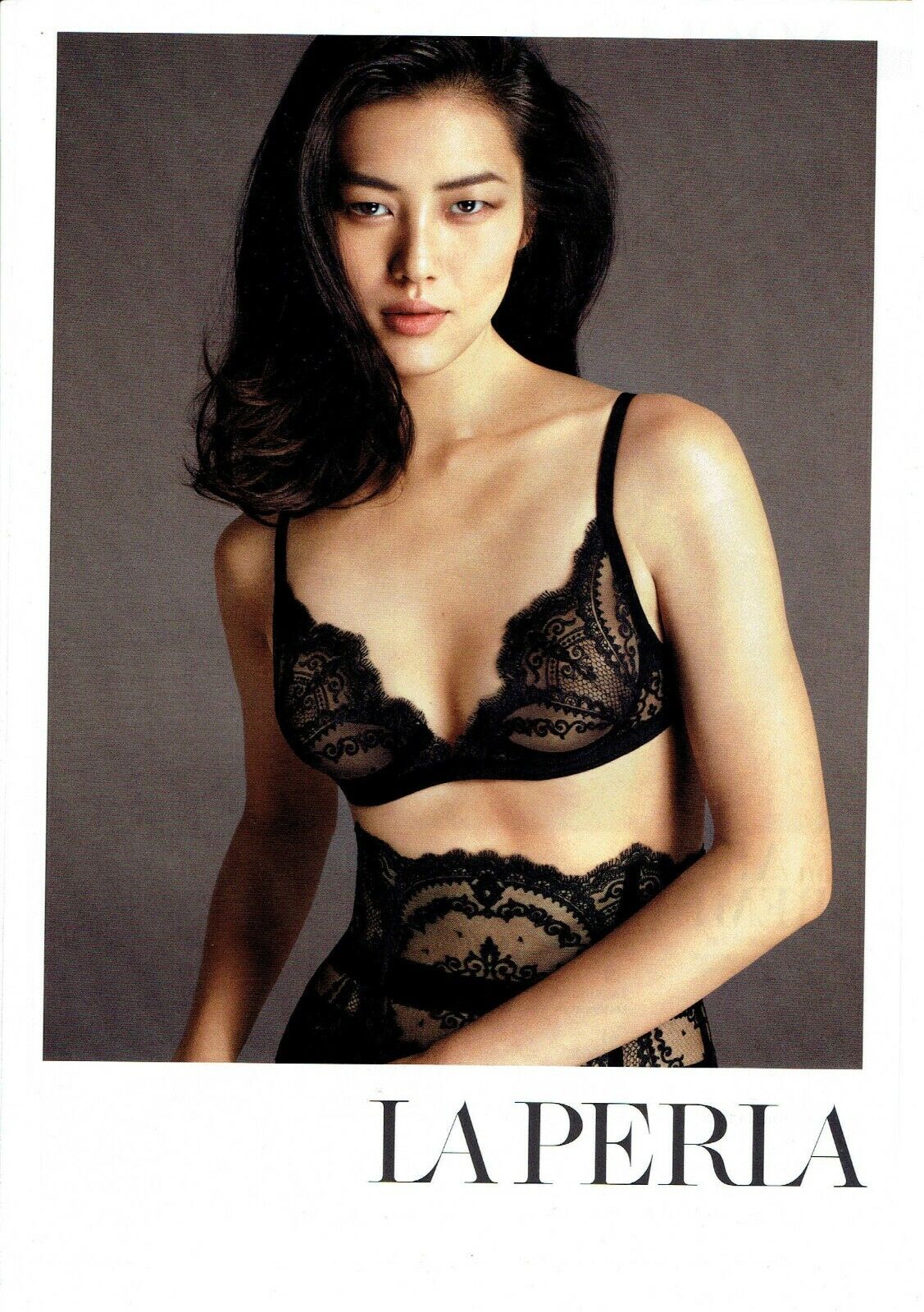 La Perla Lingerie Original Magazine Print Ad Advert Bra Panties panty pantyhose 