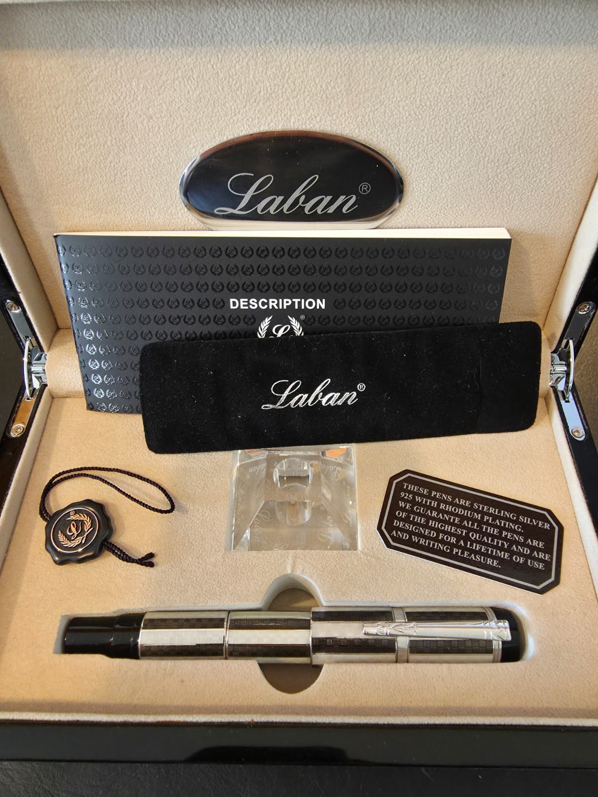 Laban Carnival and Sterling Silver Fountain Pen MH-F300 Limited Edition 007