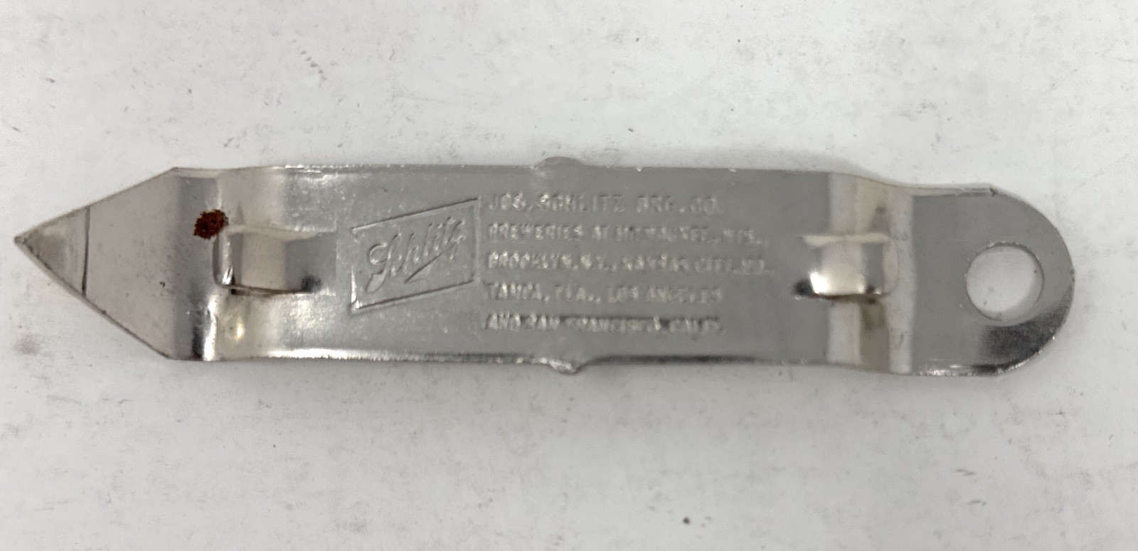 Vintage Schlitz 1965 Bottle Opener 