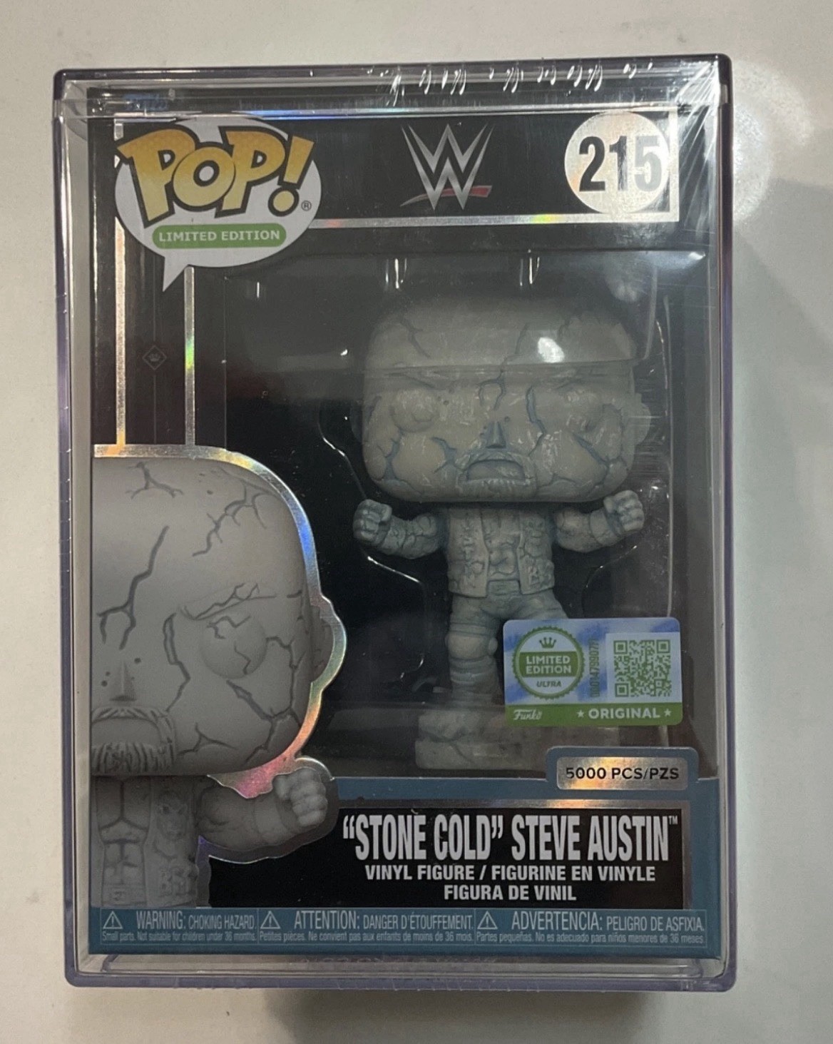 Inhand Funko Pop “Stone Cold” Steve Austin 5000 pcs Limited Edition +Protector Inhand Funko Pop “Stone Cold” Steve Austin 5000 pcs Limited Edition +Protector