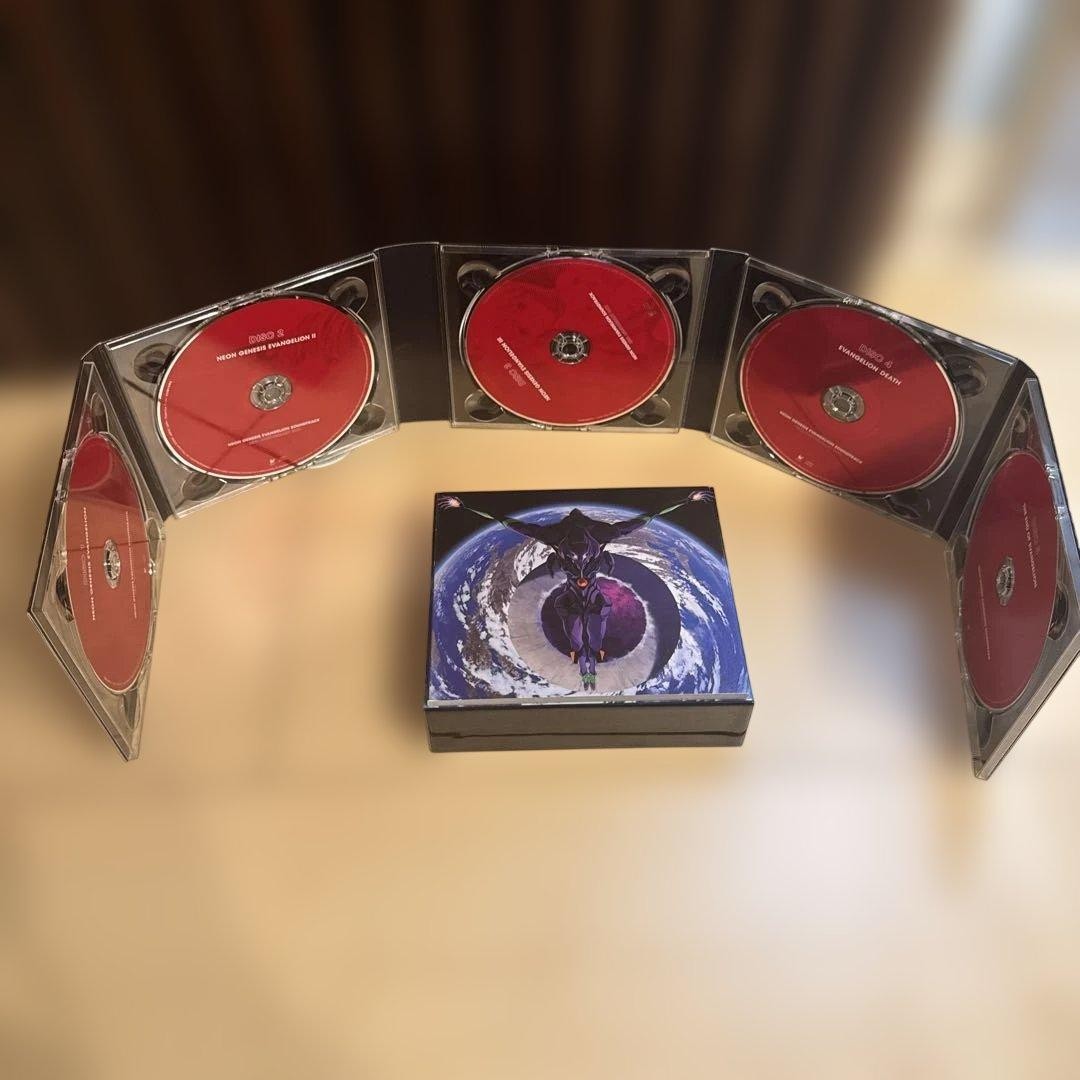 Evangelion Soundtrack BOX 25th AnnIversary First Limited Edition 6-CD Set