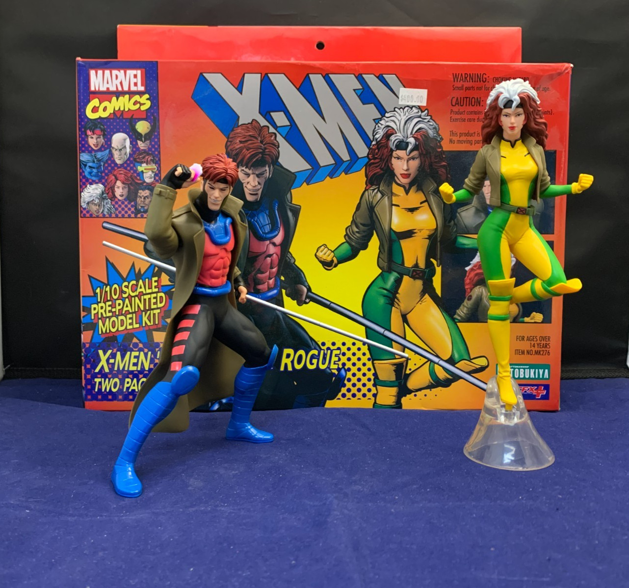 Kotobukiya Marvel X-Men '92 Series Gambit & Rogue 2-Pack ARTFX+ Statue Figure