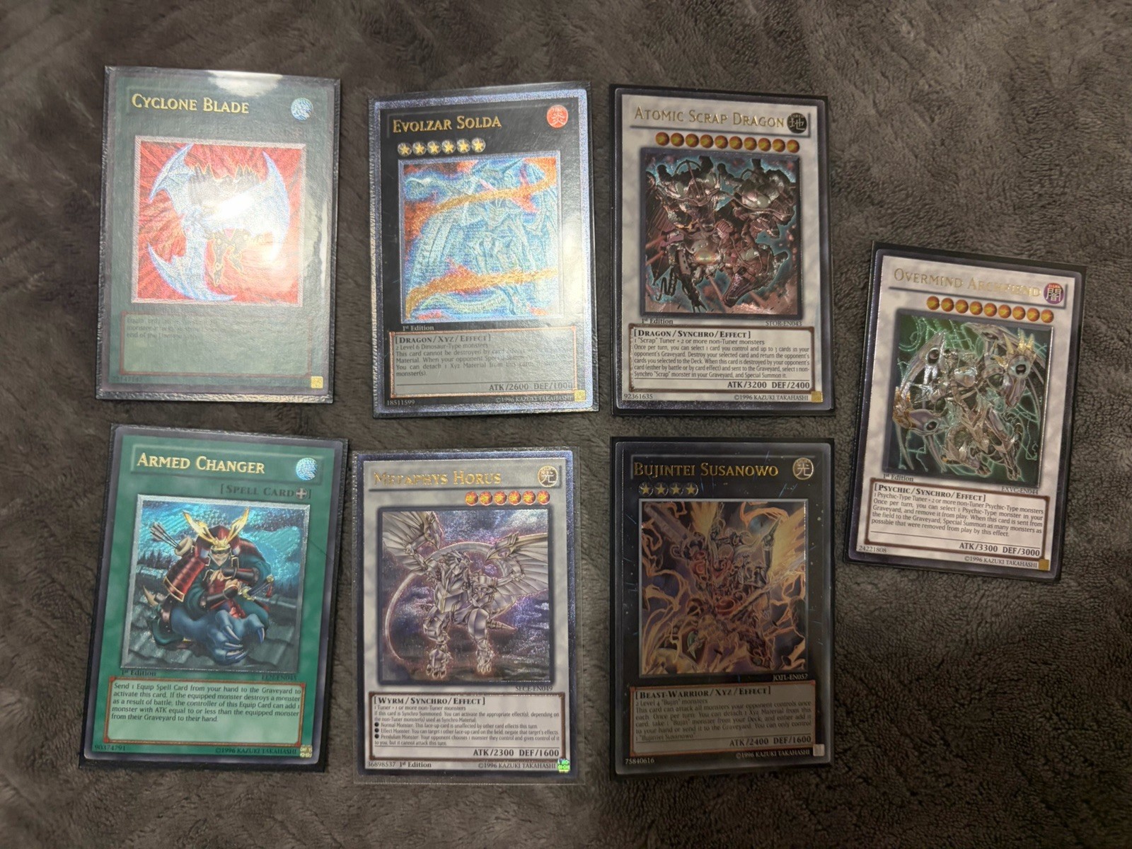 Yu-Gi-Oh 7 Ultimate Rare Card Lot Bundle