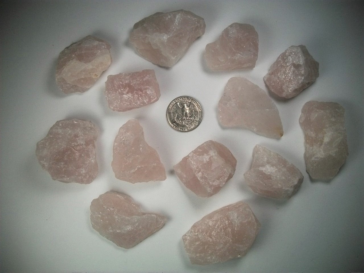 1 lb Natural ROSE QUARTZ