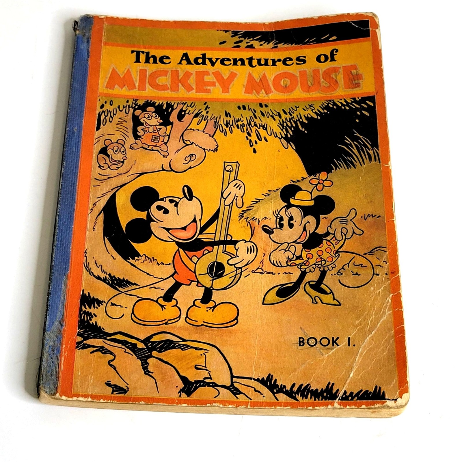 1931 The Adventures of Mickey Mouse Book 1 First 1st Edition David McKay Disney
