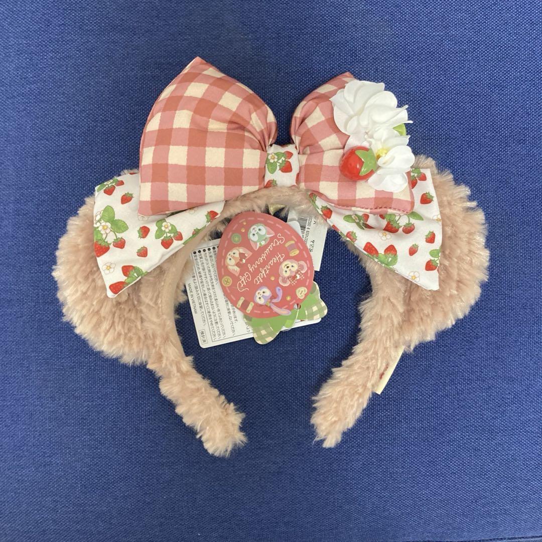 Tokyo Disney See Exclusive edition ShellieMay Headband Ears Duffy Strawberry