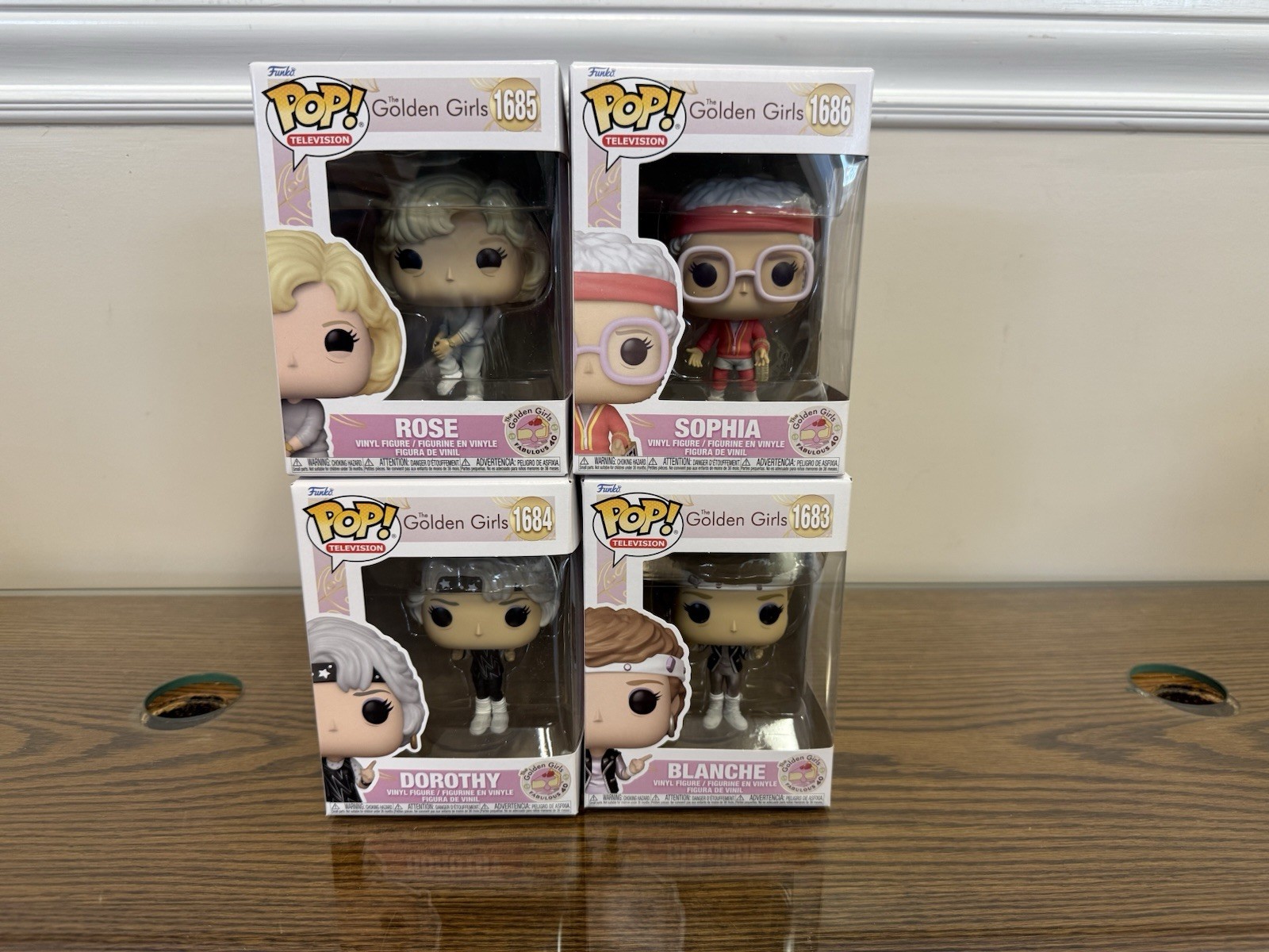 Funko Pop - Golden Girls - 40th Anniversary -Complete Set - 💕VAULTED💕