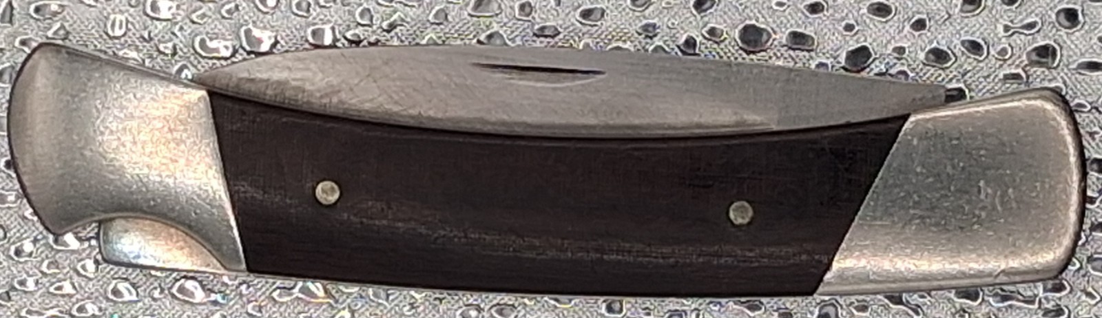 Vintage Buck 501 Esquire Lockback Pocket Knife USA Script Stamp Pre-Date Code