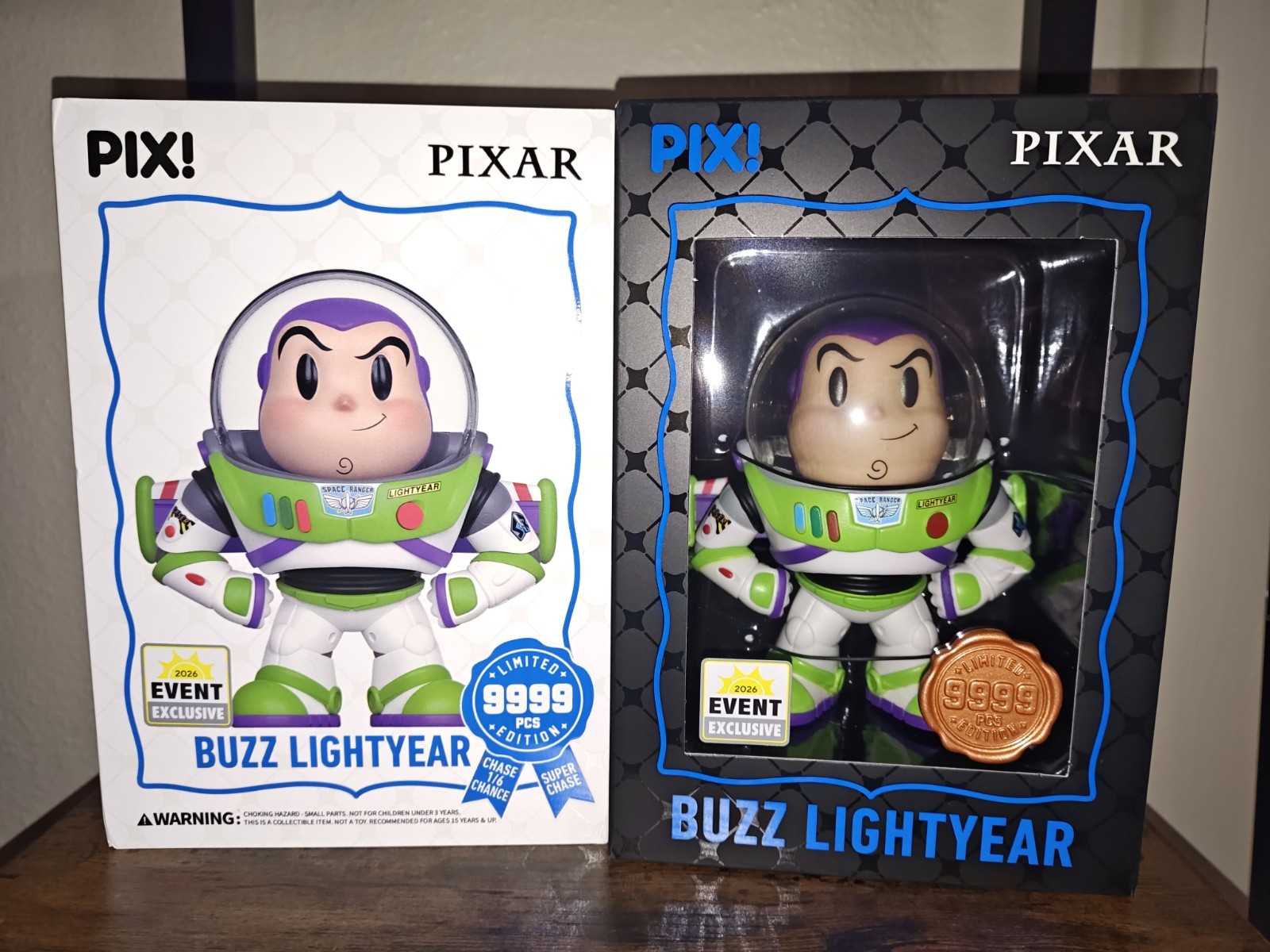 Thrilljoy Pix Buzz Lightyear w/ Helmet LE 9999pcs Vinyl Figure Confirmed Hero