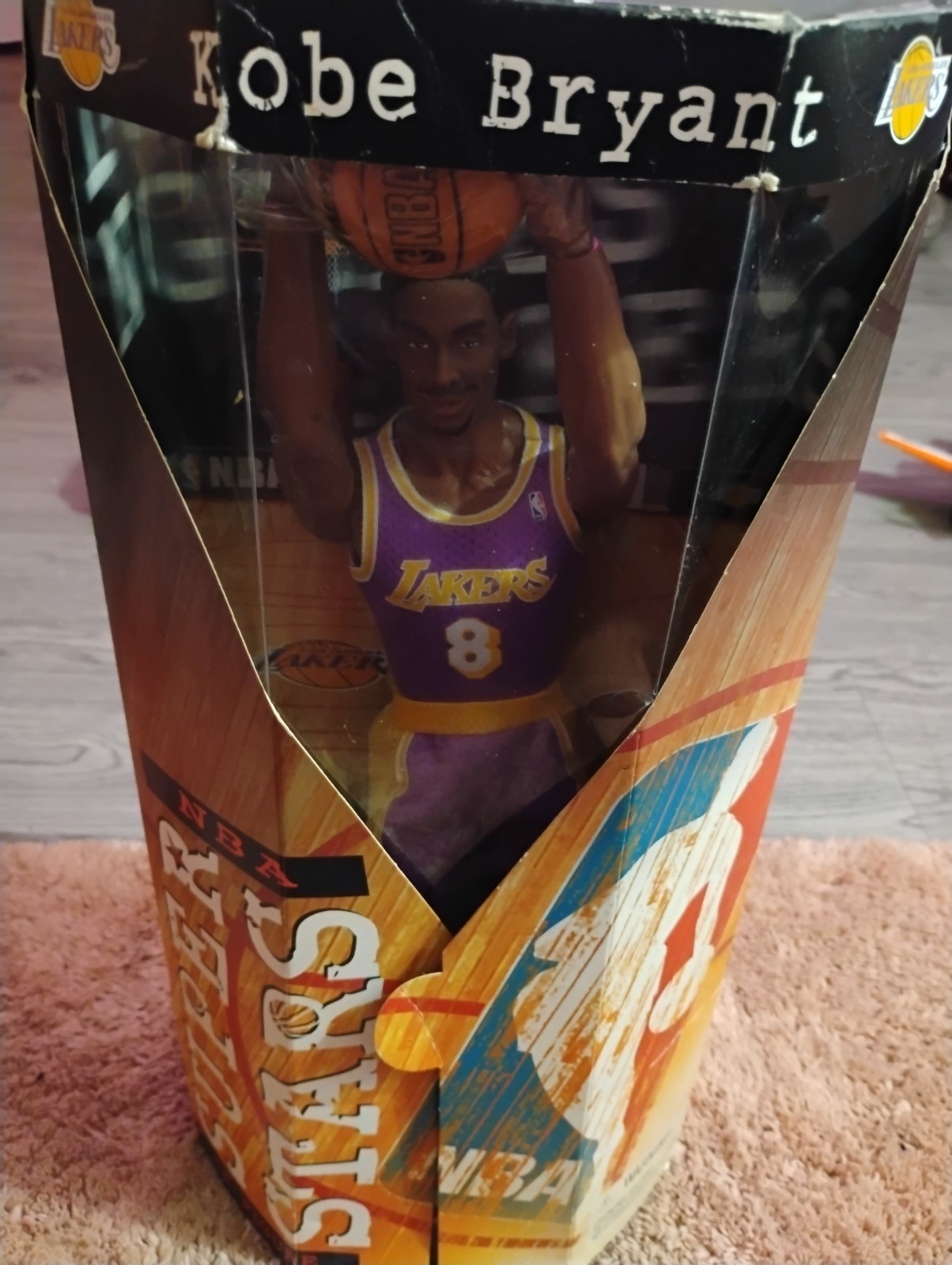 NBA Super Stars Kobe Bryant 1999 Collectible Figure Original Unopened
