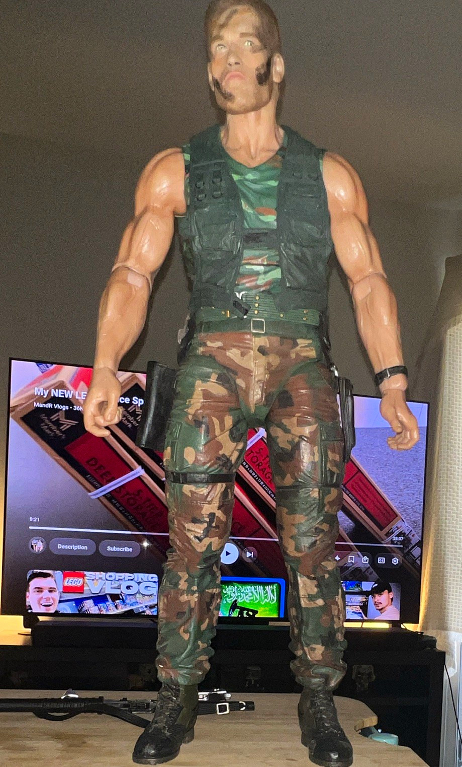 Neca Jungle Patrol Dutch 1/4 Scale.