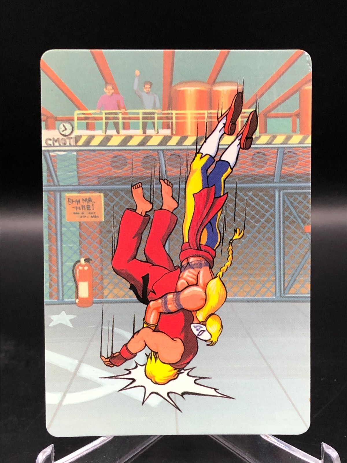 #62 Izuna Drop 1991, 1992 STREET FIGHTERS Ⅱ card JAPAN CAPCOM D710