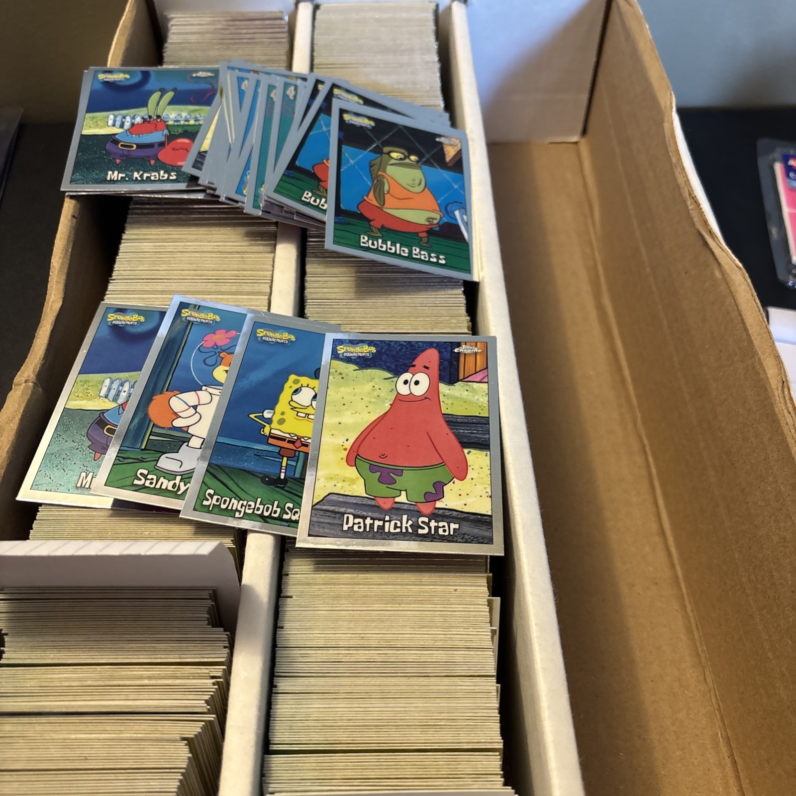 2025 Topps Chrome SpongeBob SquarePants - Complete Base Set / Lot #1-200