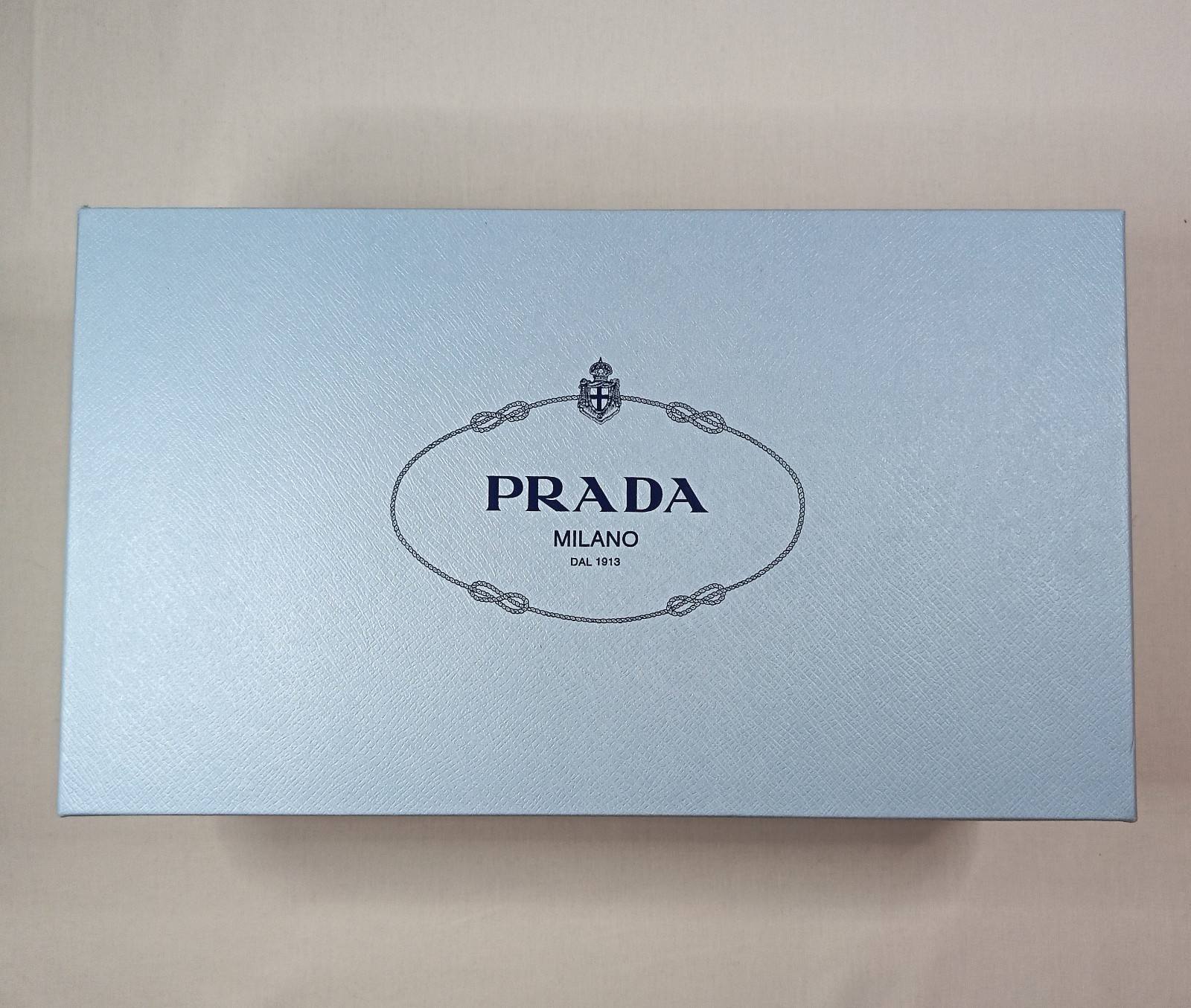 PRADA Original Shoe Box with 2 Dust Bags Card Booklet Size 36.5 Authentic. 