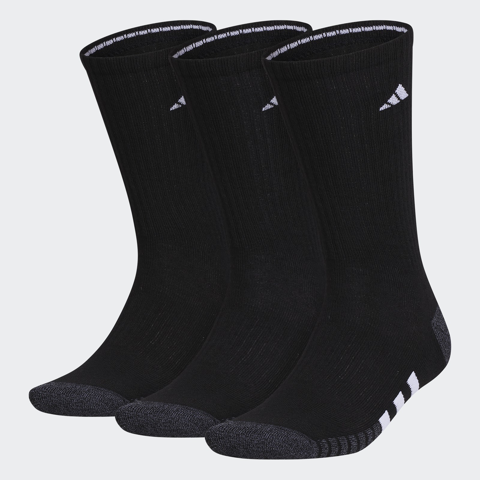 adidas men Cushioned Crew Socks 3 Pairs