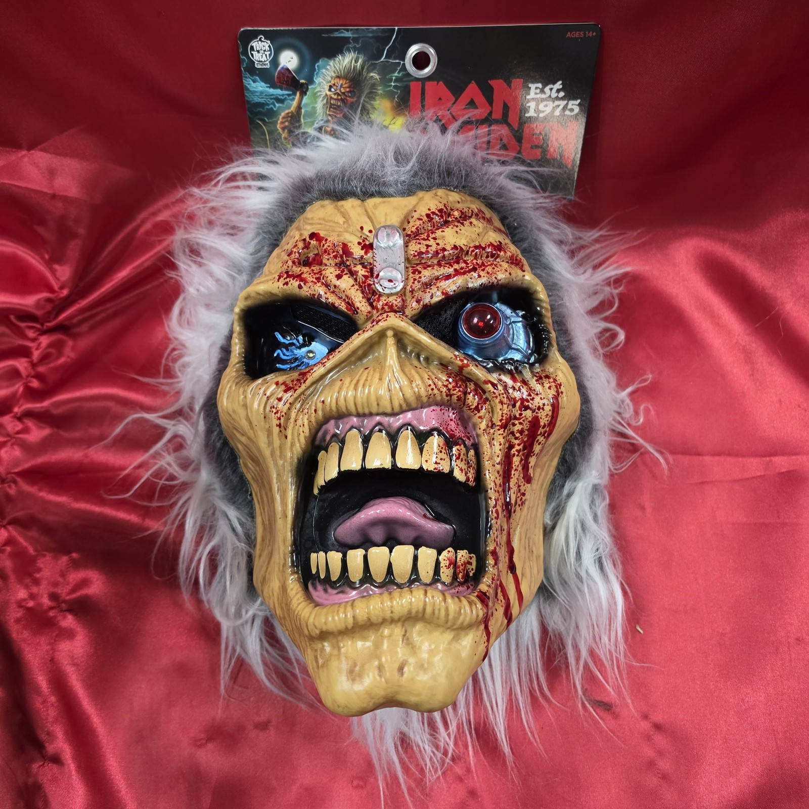 Iron Maiden - 50th Anniversary Deluxe Injection Mask - IN STOCK
