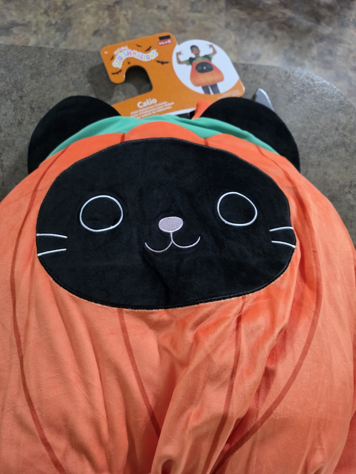 CALIO THE CAT HALLOWEEN COSTUME KID One Size JAZWARES SQUISHMALLOW NEW