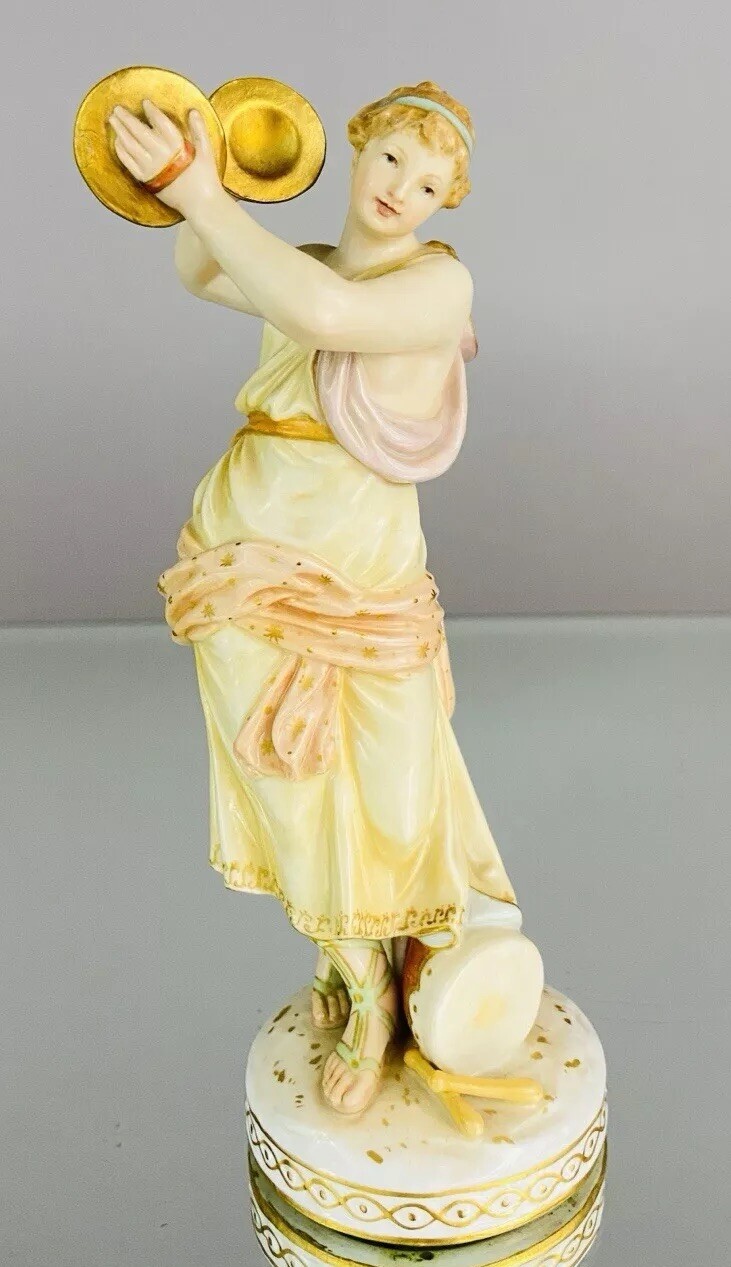 ***Reserved*** Kpm Berlin 19th C Figurine Of Lady Dancing, Stunning