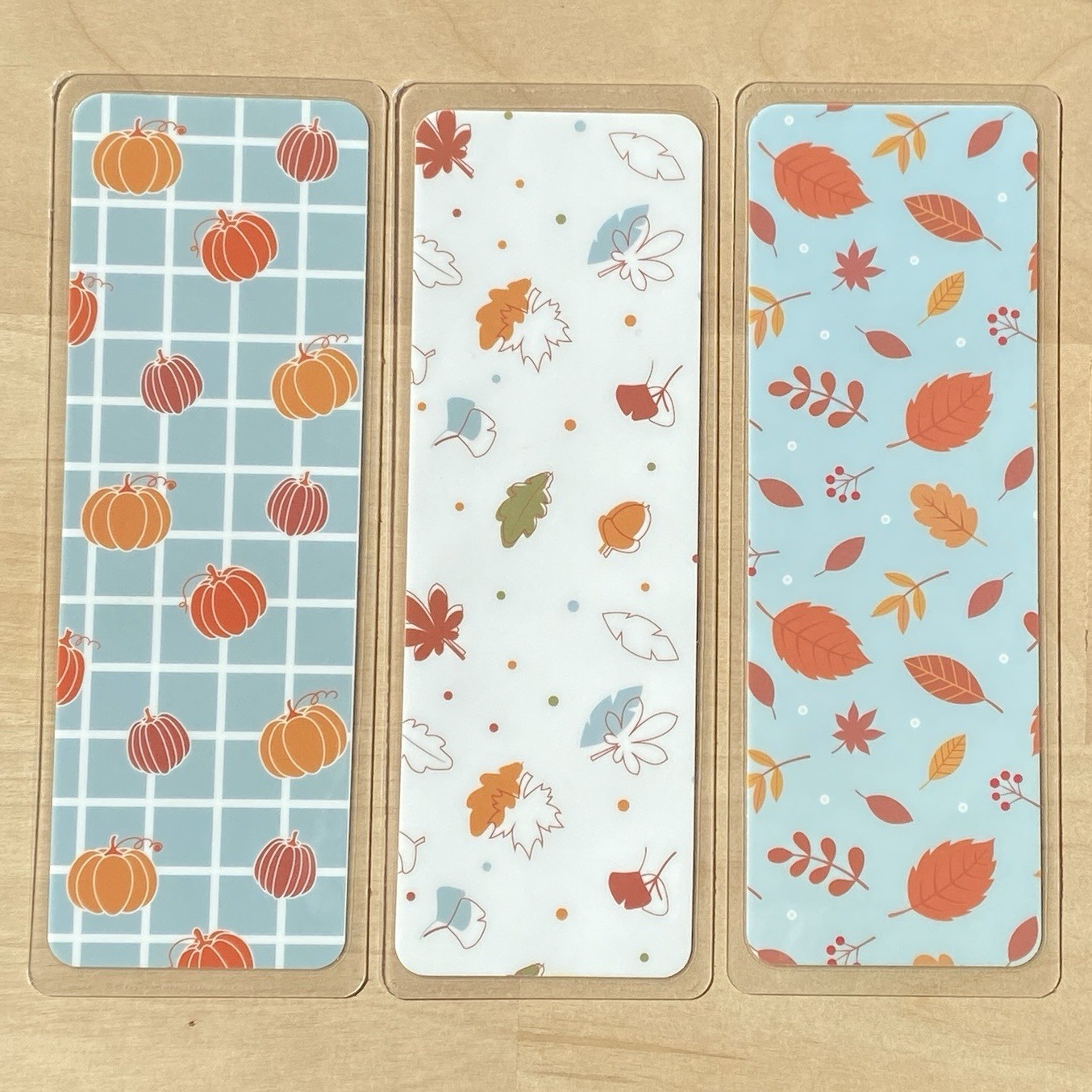 Cute Aesthetic Bookmark For Books, Gift For Bookworms, 2x6” Laminated, Set Of 3