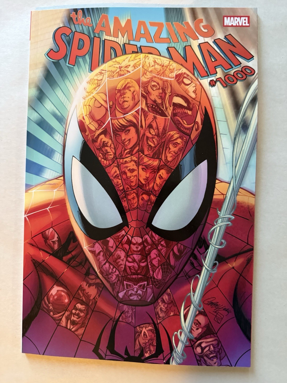 Marvel Comics AMAZING SPIDER-MAN #1000 J. SCOTT CAMPBELL Variant (2026)(8.5)